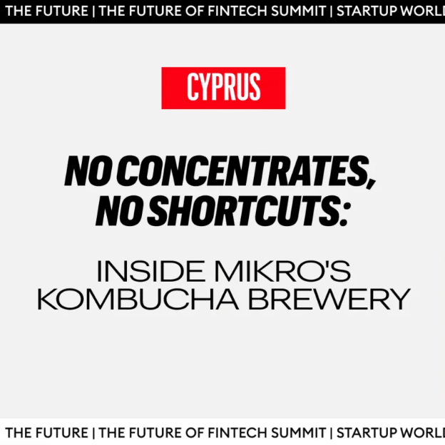 Forbes Cyprus news article featuring Mikro Kombucha Founder